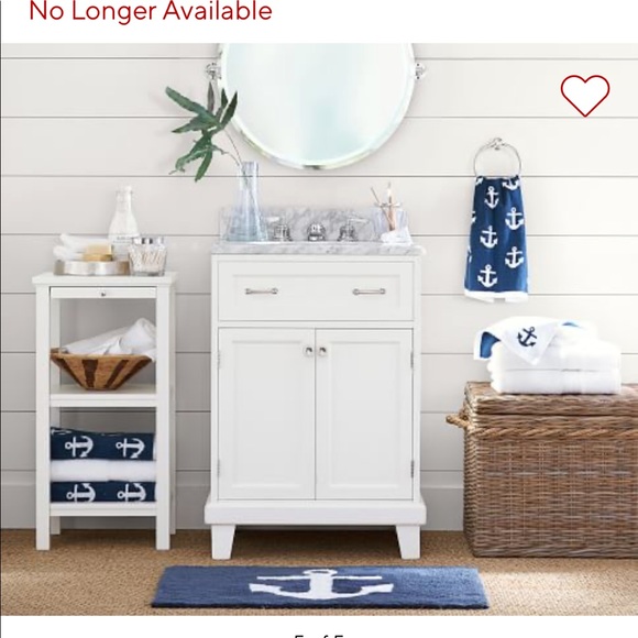 Pottery Barn Anchor Bath Rug - Picture 7 of 9